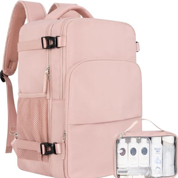 the unbranded brand Handbags - Travel Backpack for Women, Flight Approved Carry On Backpack with USB Charging